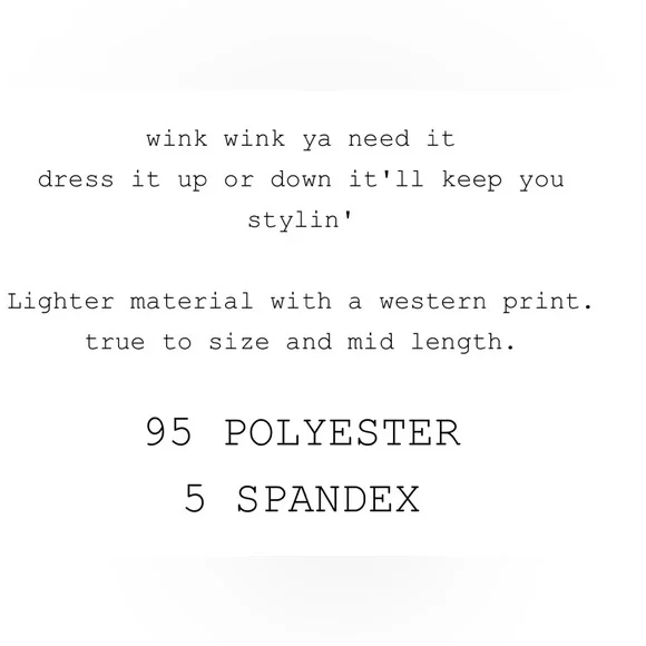 Western Wink Dress - Picture 6 of 8